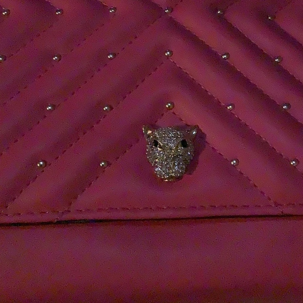 Jessica Simpson Pink Party Ready Flap Shoulder Bag. New With Tags - Picture 4 of 4